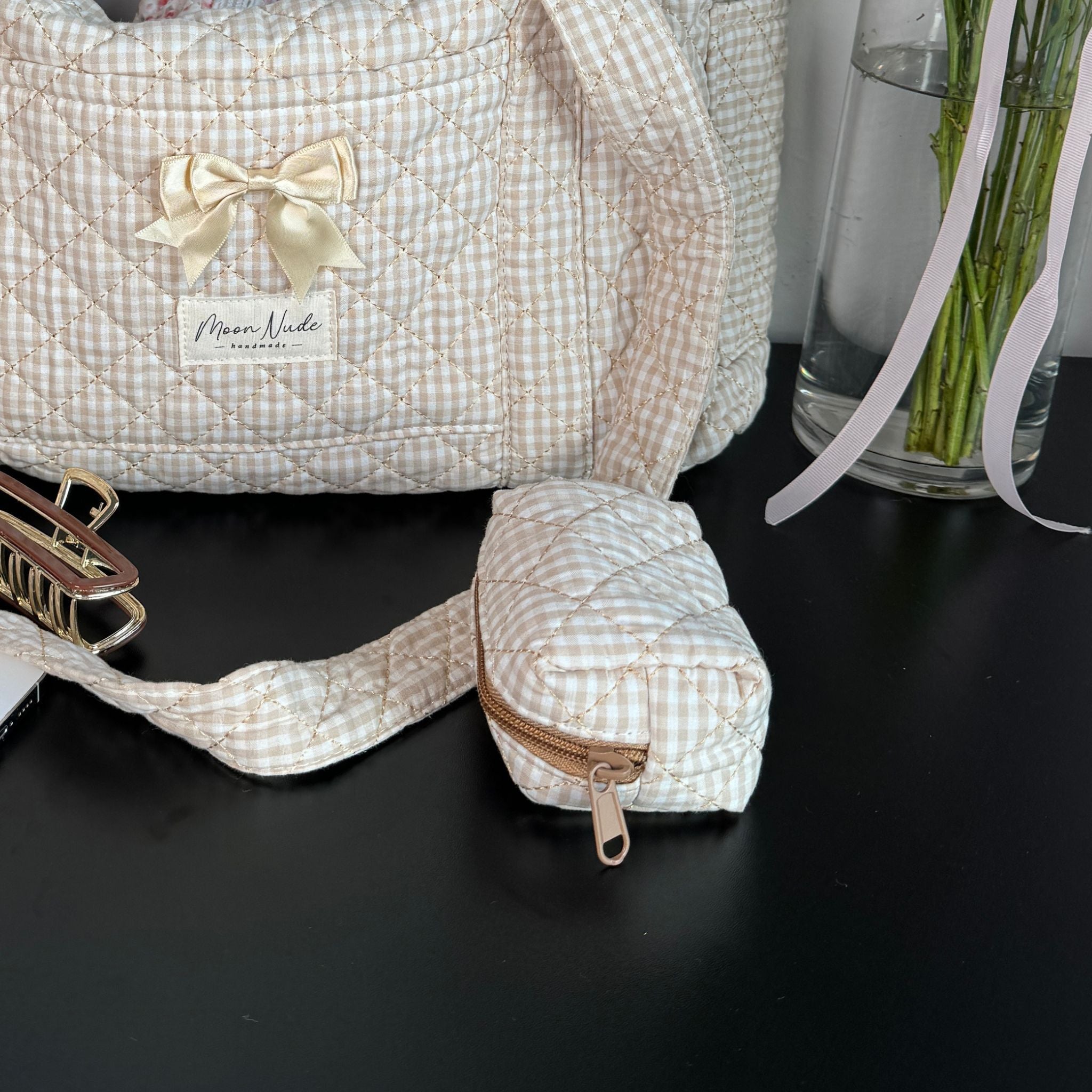 Nude Keychain Bag